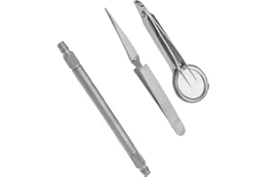 MEDTOOL 3 Pcs Foreign Object Removal Kit Splinter Probe Eye Magnet Splinter Removal Kit O.R. Grade Stainless Steel