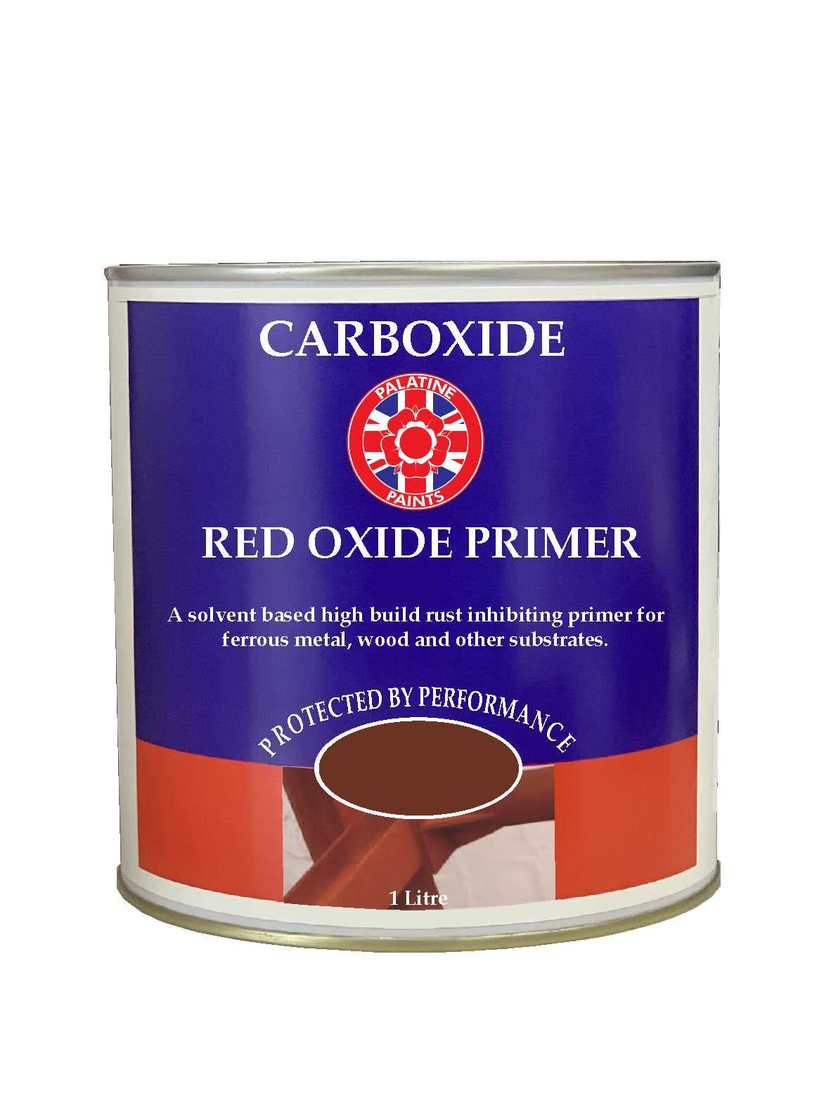 Red Oxide High Build Primer for Metal & Wood | 1lt, 2.5lt, 5lt | Rust Inhibiting