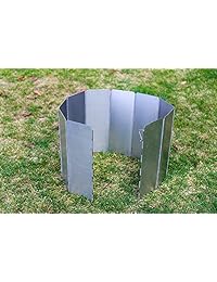 Estufa de Camping Plegable Parabrisas, tougs alumi