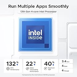 UGREEN NASync DXP4800 4-Bay Desktop NAS, Intel N100