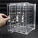 HQdeal New Acrylic Earring Display Stand Organizer Holder Earring Studs Storage Clear