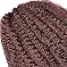 Carina 3 Bundles Afro Kinkys Curly Hair Extensions Long Afro Kinky Marley Twist Braiding Hair For Women And Girl (18 inch, 33#)