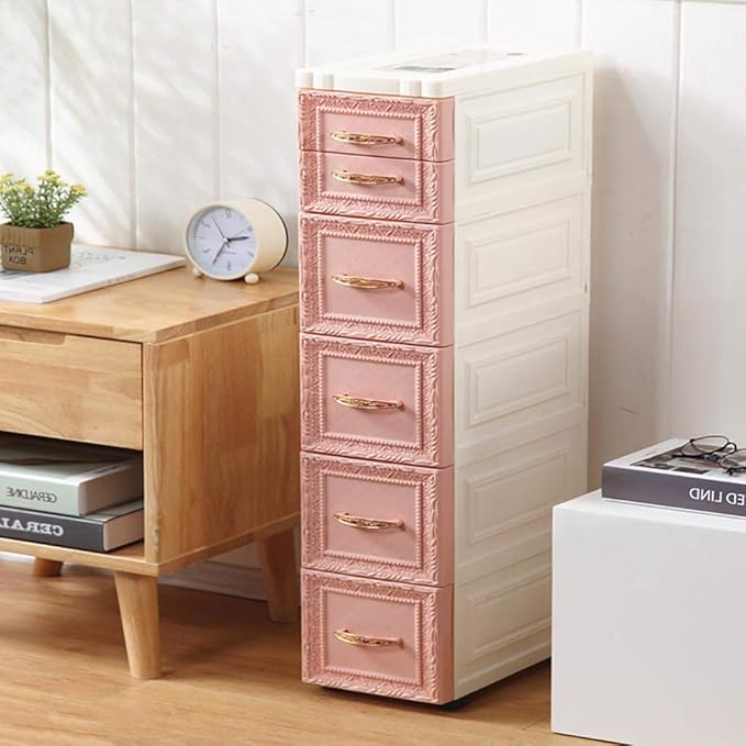 Cajonera de 4 Cajones,Estrecho Sistema de Almacenamiento para el