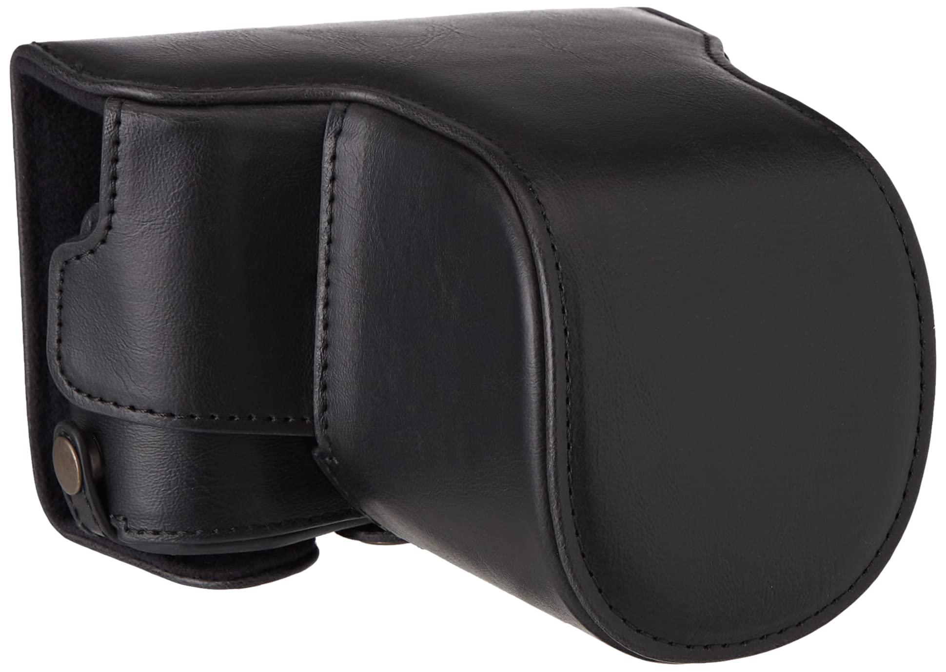 MegaGear Ever Ready Leather Camera Case Compatible with Olympus Pen E-PL10, E-PL9 (14-42mm)