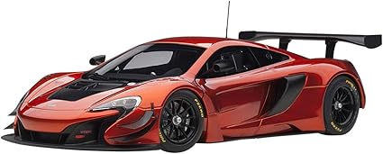 Amazon Com Mclaren 650s Gt3 Volcano Orange With Black Accents 1