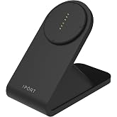 IPORT 72352 CONNECT PRO BaseStation Black - Fast Tabletop Contactless Charging Station | Magnetic Docking, 27W Power, LED Status, Compatible with all CONNECT PRO Cases