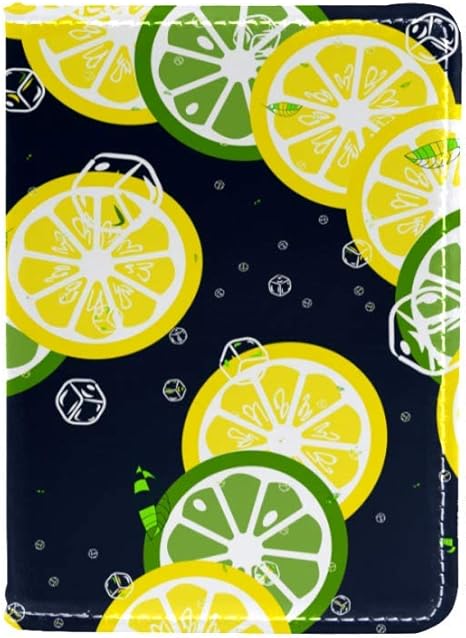 Amazon Co Jp Chenyinan パスポートケース Puレザー パスポートカバー スキミング防止 カード入れ 果物 レモン かわいい オシャレ 撥水 防塵 革 旅行 出張 旅行用品 旅行小物 通販