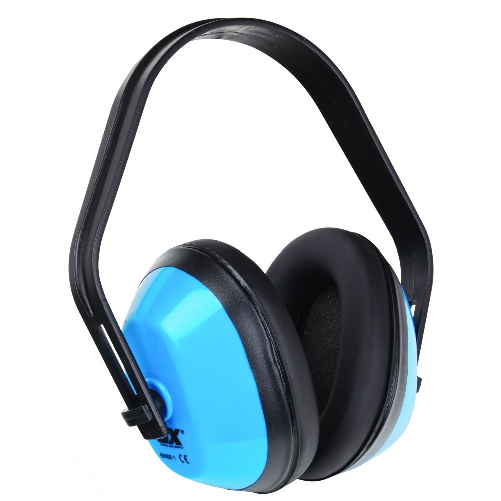 OX Standard Ear Defenders - SNR 25DB, Blue