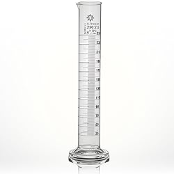 Premium Lab Glass Graduated Cylinder 250 ml Class A