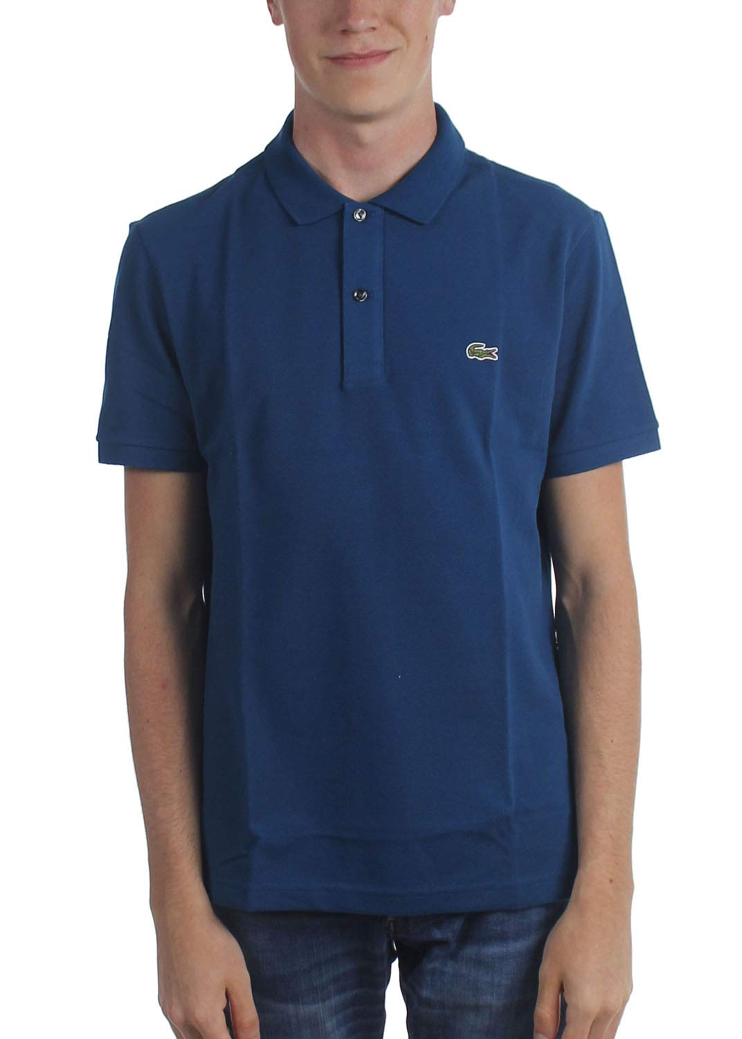 Lacoste Mens Men’s Short Sleeve Classic Pique Polo Shirt, Raffia Matting, X-Large