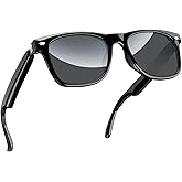Blackview Smart Glasses, Polarized Bluetooth Sunglasses with Speaker, Voice Control, UV Protection, Anti Blue Light Lens