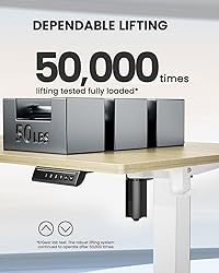 ErGear Height Adjustable Electric Standing Desk, 71