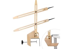 BKALEME Pottery Throwing Gauge, 2 Ways to Install, Compact Clip-on Pottery Throwing Stick, Pottery Ceramics Clay Tool for Making Repeat Forms, for Pottery Wheel & Forming Machine