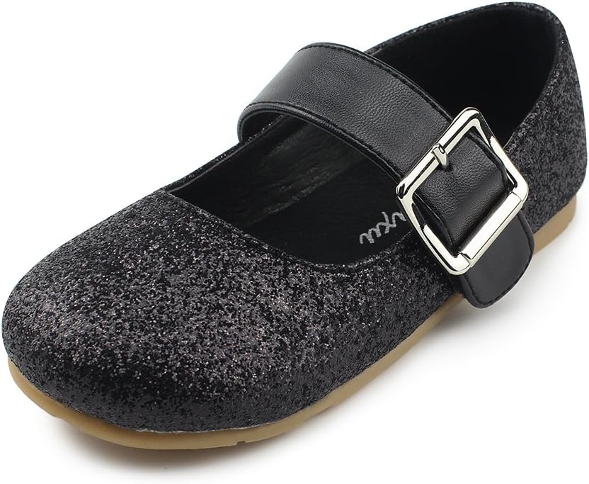 Chiximaxu Little Girl's Adorable Buckle Ballerina Flat (Toddler/Little Kid)