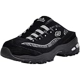 Skechers Women's D'Lites Resilient Sneaker | Air-Cooled Memory Foam, Cushioned midsole with flexible outsole, Sporty fashion sneaker with open back design