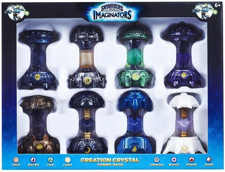 Skylanders Imaginators - Combo Pack: 8 Cristalli [Importación Italiana]: Amazon.es: Videojuegos