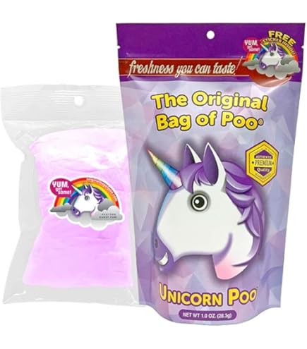 Amazon.com : The Original Bag of Poo®, Unicorn Poo (Grape Flavor