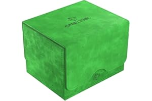 GameGenic Deck Box – Sidekick XL Green 100CT – Durable and Sturdy TCG, OCG, CCG Card Storage – Compatible with Pokemon, Yugioh, Commander, and MTG Magic: The Gathering Cards