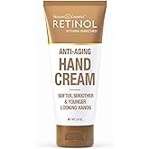 LIVAURA Retinol Anti-Aging Hand Cream – The Original Retinol Brand For Younger Looking Hands –Rich, Hand Cream Conditions & Protects Skin, Nails & Cuticles – Vitamin A Minimizes Age’s Effect on Skin