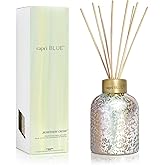 Capri Blue Reed Diffuser - Reed Diffuser Set Includes Scented Oil, Sticks, and Mercury Iridescent Glass Bottle - Home Decor Room Fresheners - Honeydew Crush (5.7 fl oz)