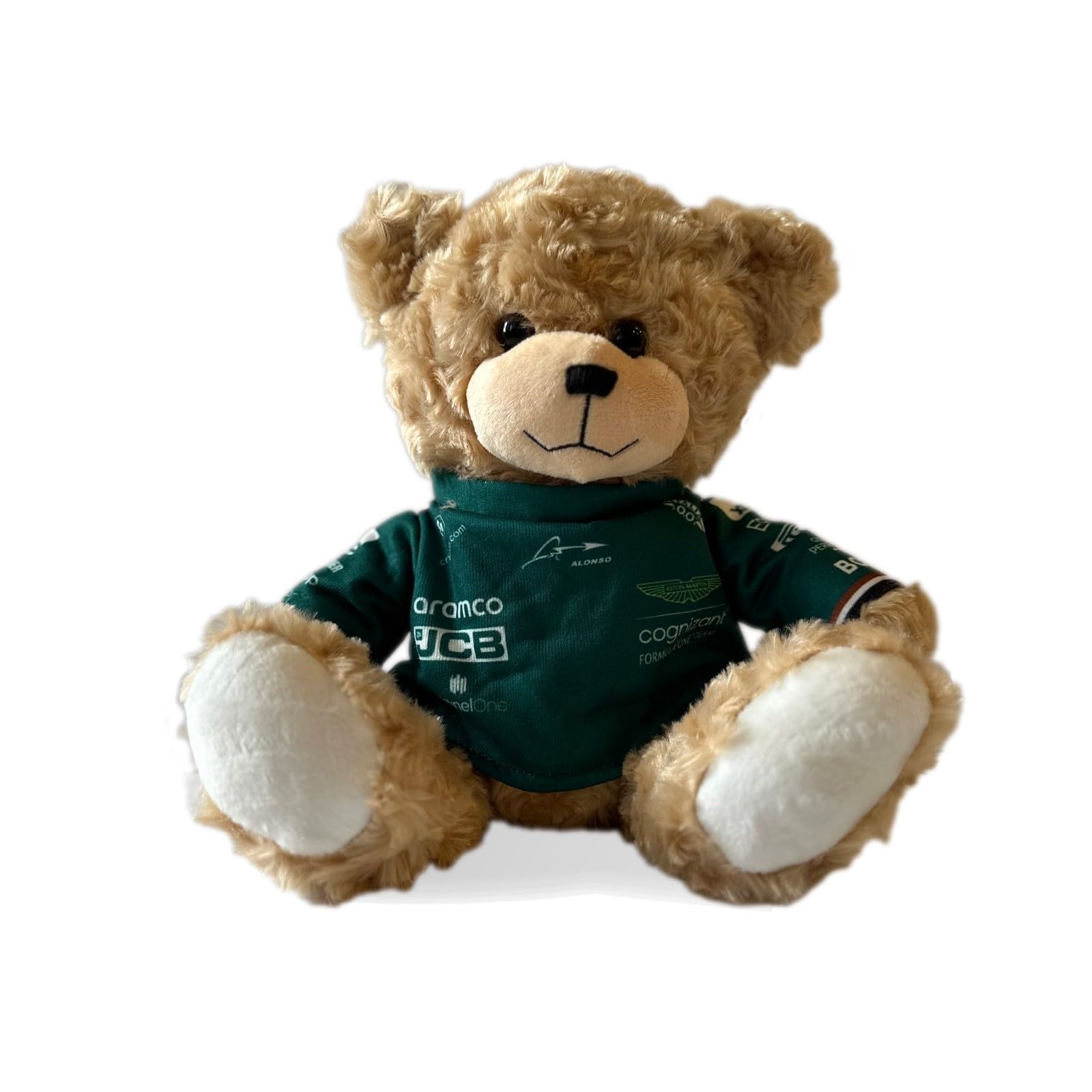 Aston Martin F1, Fernando Alonso Team Bear, soft and cuddly, great accessory for every F1 fan, 28 cms sitting, Official Merchandise