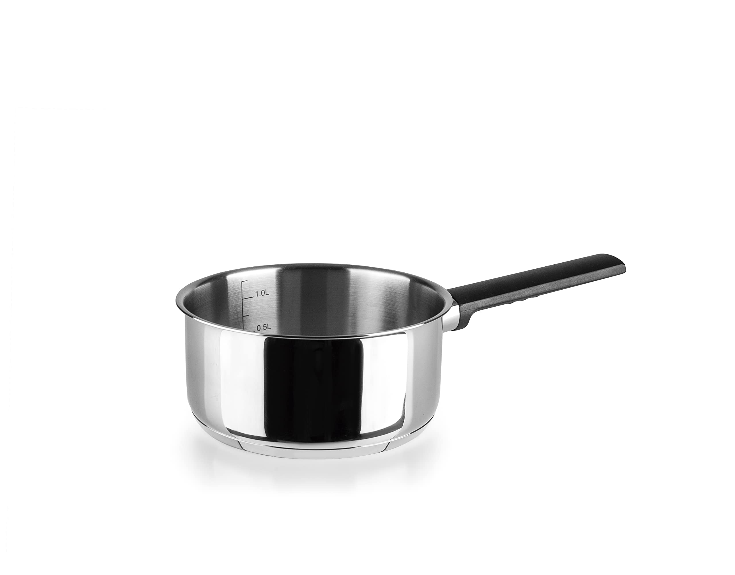 IBILI Svea Saucepan, 12 cm, 18/10 Stainless Steel, Suitable for Induction Hobs