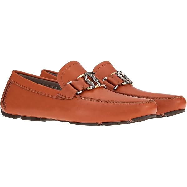 Amazon.com | Salvatore Ferragamo Grandioso Mens Brown  display picture 3