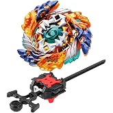 Absdcom Bay Battling Tops Burst Toy Bley Bley Starter Geist Fafnir Bay Burst Blades for 8-12 Battle Set Bae Blade Blades for Boys Gaming Top Toys Bey Launcher Pack Gift for Kids 6+
