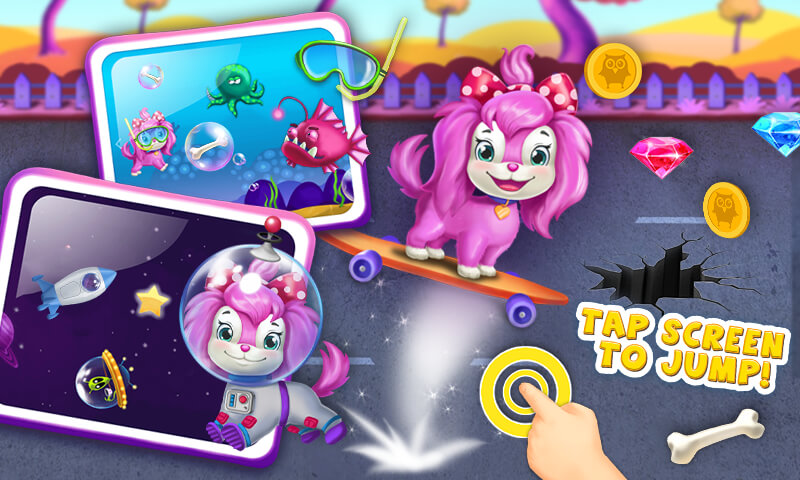 Amazon.com: Pink Dog Mimi - My Virtual Pet Puppy Care & Games : Apps ...