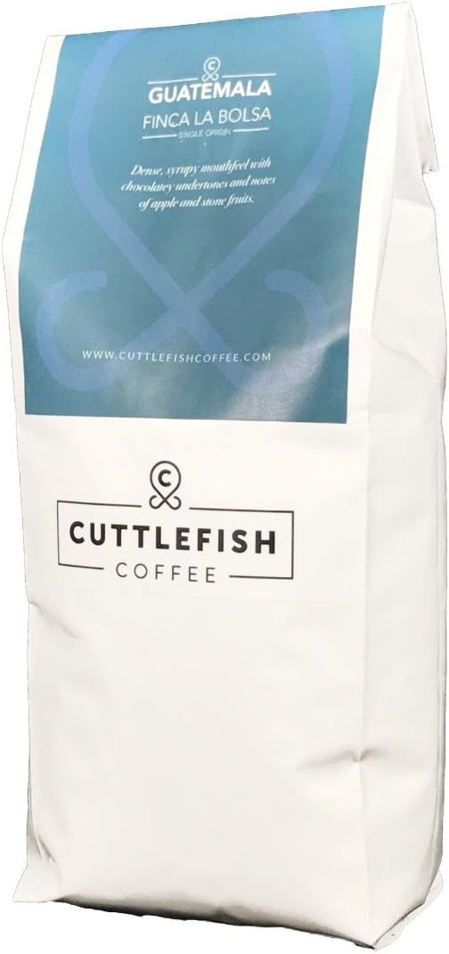 Guatemala Finca La Bolsa Single Origin Freshly Roasted Ground Coffee Perfect for Cafetiere, Stove Top Moka Pot, Chemex and Hario - 250g Ground Coffee