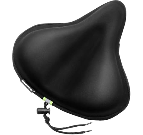 spin bike gel seat cover
