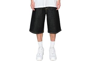 VICTORIOUS Men's Baggy Fit Essential Denim Shorts Various Designs