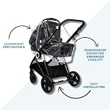 For Your Little One Universal Rain Cover Pushchair Carrycot 2 in 1 Prams view 3