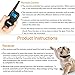 Vivostore Dog Training Collar with Remote Control Waterproof Train Rechargeable Dog Collar NO Barking with Beep Vibration Shock Safe Nylon Collar for Small Medium Large Dog