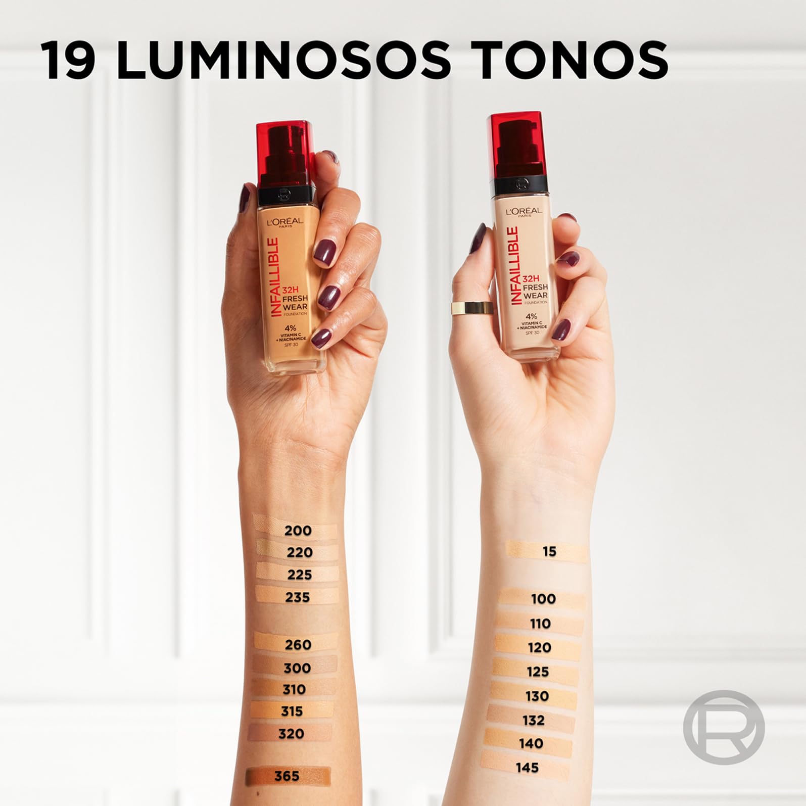 L'Oréal Paris Infalible 32H Fresh Wear Base en Polvo 220