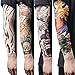 1 Pcs Nylon Fake Temporary Tattoo Sleeve Arm Stockings Tatoo For Men Women by u-hoMEyy