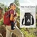 Fnova Water Bottle Carrier, 40 oz Water Bottle Pouch with Adjustable Shoulder Strap for 40 oz Hydro Flask Bottles, Protective Bottle Holder w/2 Pockets Fits Cell Phone, Keys or Any Credit Card