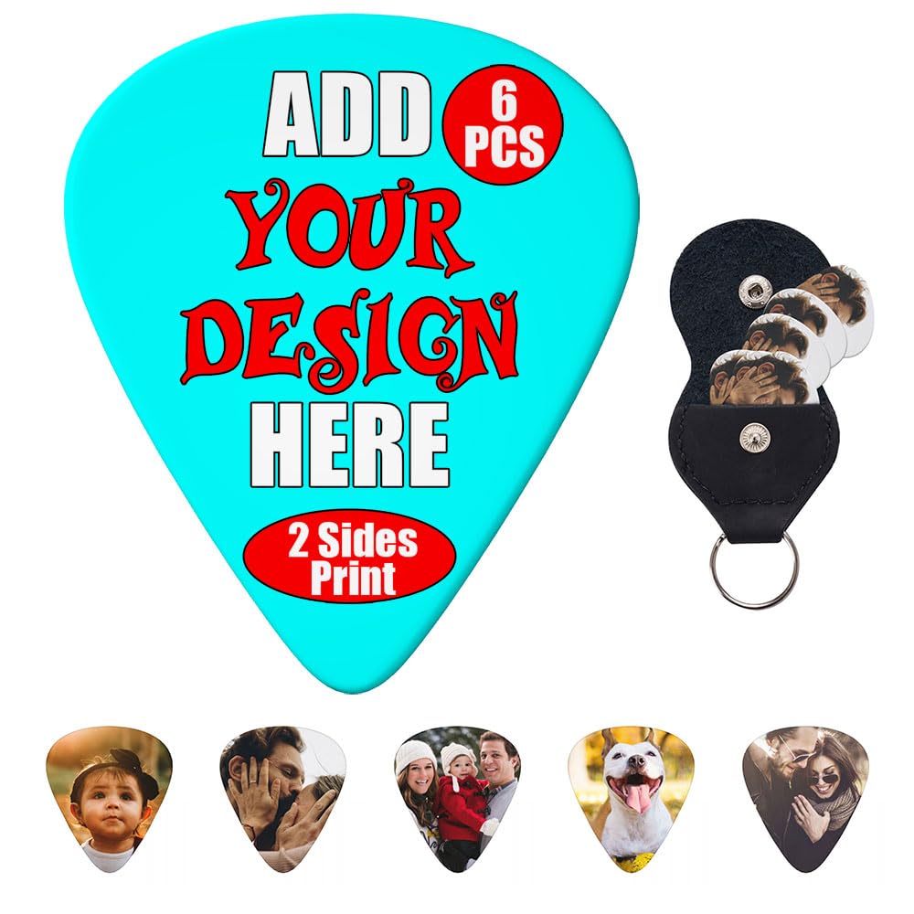 GRAXILON Customized Guitar Pick Personalized Photo