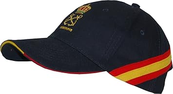 Gorra Bandera España Patrón de Embarcación de Recreo (per) + 2 Antiviento