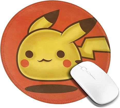 Amazon Co Jp ポケットモンスター ピカチュウ マウスパッド レザー 丸型 ゴム製裏面 ゲーミングマウスパッド かわいい Pc パソコン デスクマット 滑り止め xcm ホビー