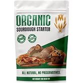 Organic Sourdough Starter Culture – Dehydrated 100+ Year Old Starter Kit | Beginner Friendly, Fast reactivation and Expert Su