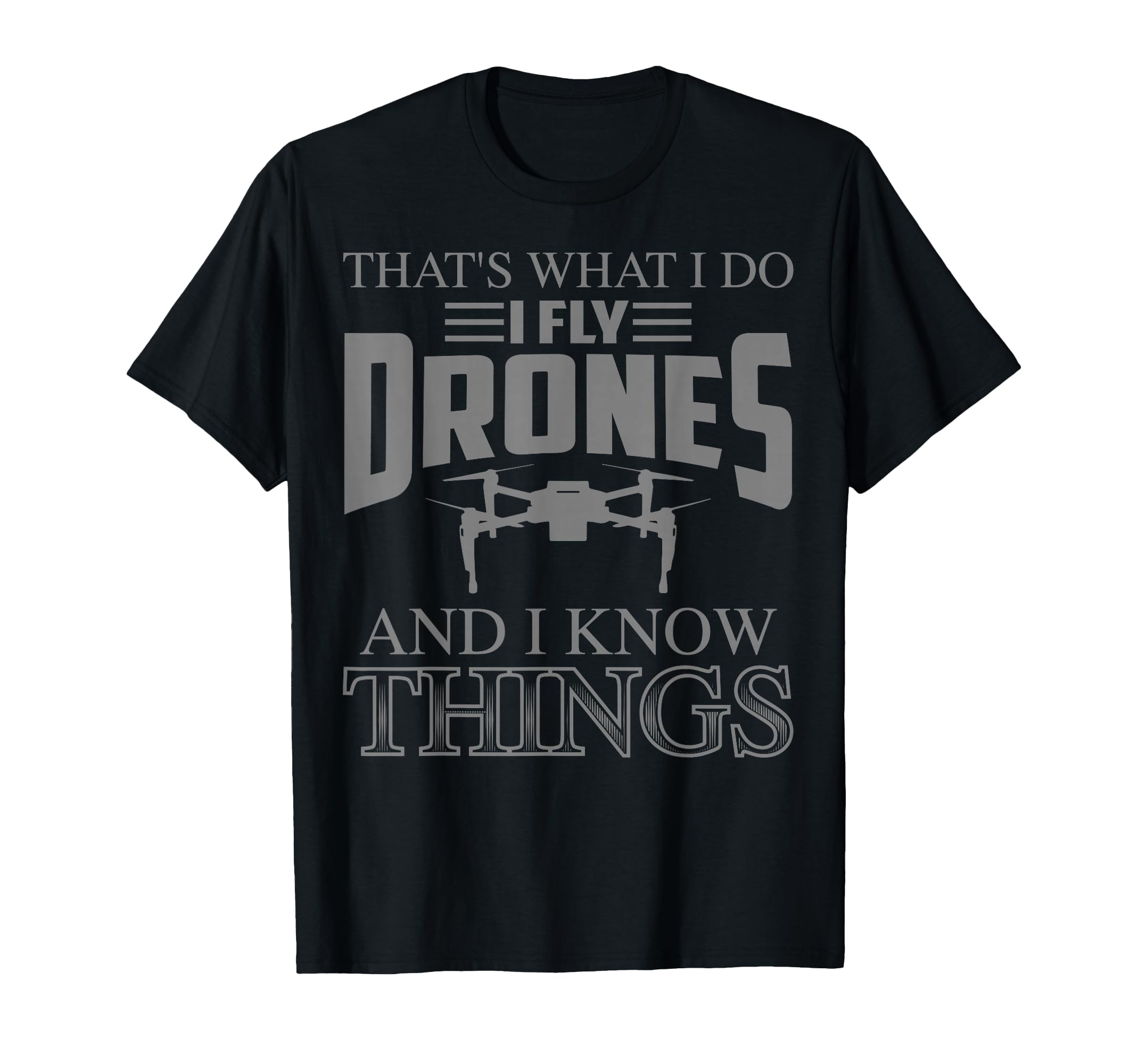 Photo 1 of s blue Funny Drone Art for Men Women Boys Drone Racing Drone Pilot T-Shirt