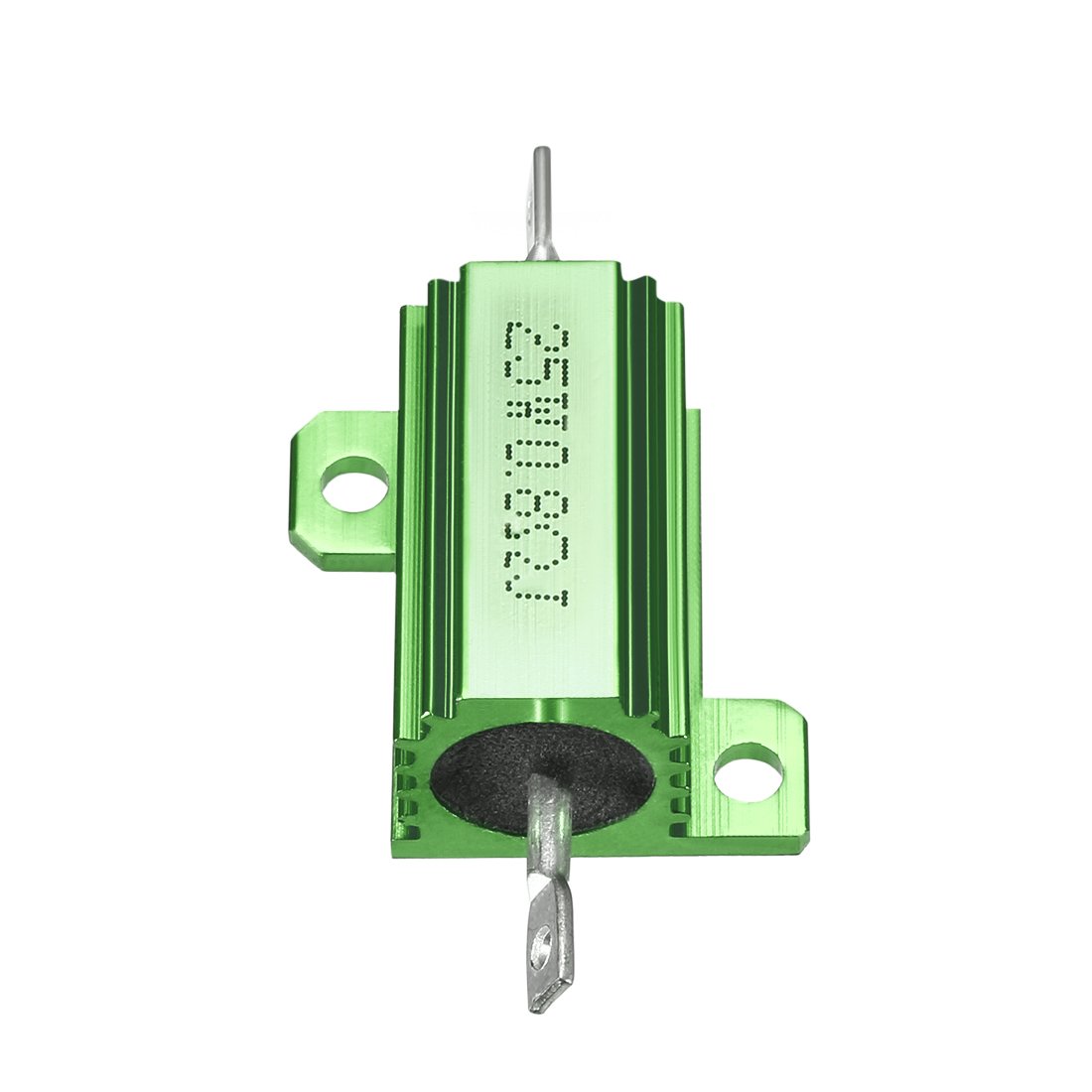 2 Résistances Bobinées 50W 180 Ohm 5% - Boîtier Aluminium, Pour Dissipation Chaleur, Montage à Vis