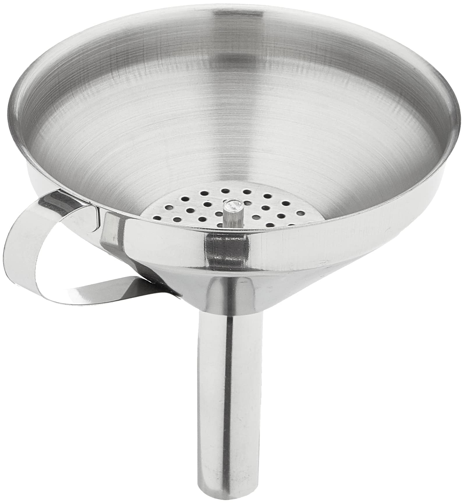 Equinox 503176 Stainless Steel Funnel with Handle Diameter 10 cm