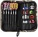 Casemaster Deluxe Nylon Dart Case For Steel and Soft Tip Darts, Holds 6 Darts and Features 8 Pockets for Accessories like Flights, Shafts and Tips