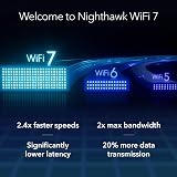 NETGEAR Nighthawk WiFi 7 Router RS100 Dual-Band 2.5G Port 1500 sq ft view 8