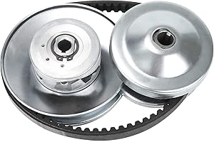 BATONECO 30 Series 3/4" Bore GO Kart CVT Torque Converter Clutch kit, 3/4" Bore Driver Asymmetric Clutch + 5/8" Bore 7" OD Driven Clutch + 203591 Drive Belt for Mini Bike, Go Kart, Lawnmower