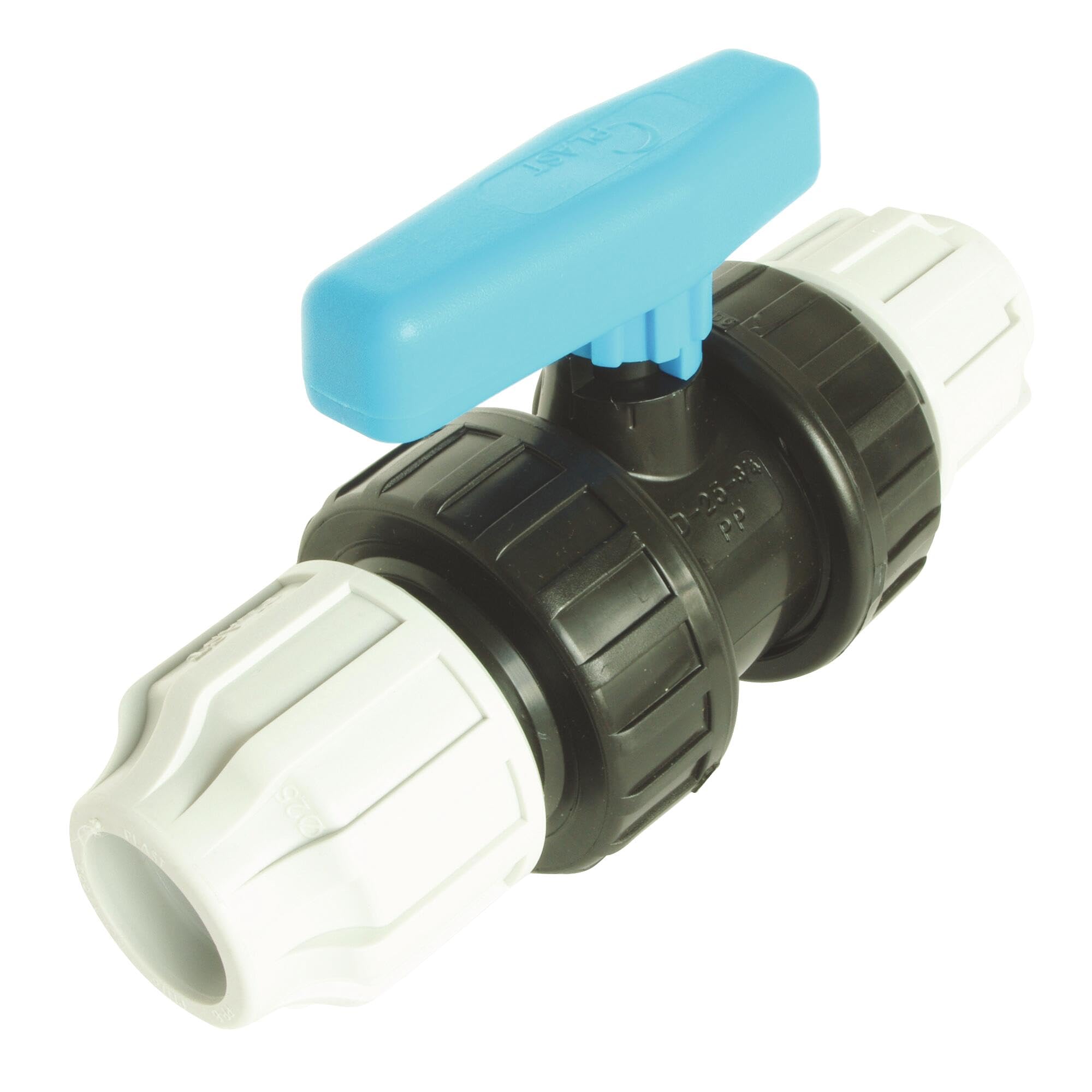Somatherm // 3750-32 Compression Valve for PE D32, Grey