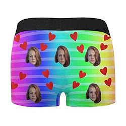 Custom Underwear, Personalized Funny Face Novelty