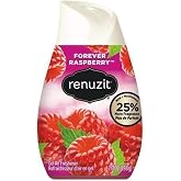 Renuzit Adjustable Solid Gel Air Freshener Cone, Forever Raspberry, Nonstop Freshness, 7 Ounces, 1 Cone